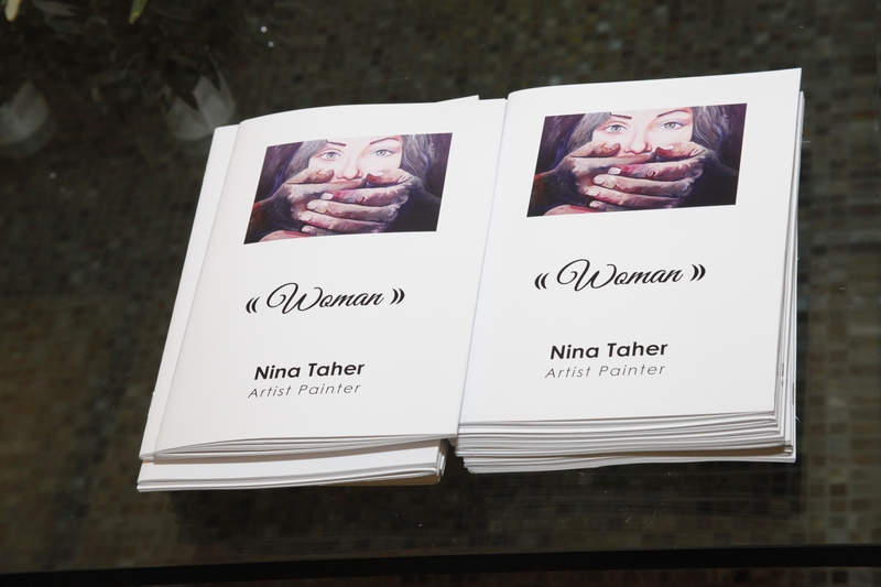 Opening of Nina Taher's Solo Exhibition 'Woman'